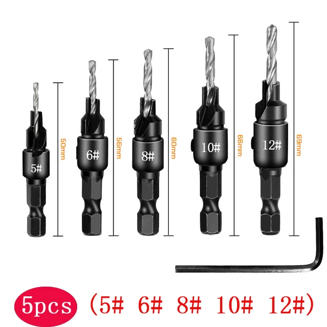 5-12 Sliver 5pcs